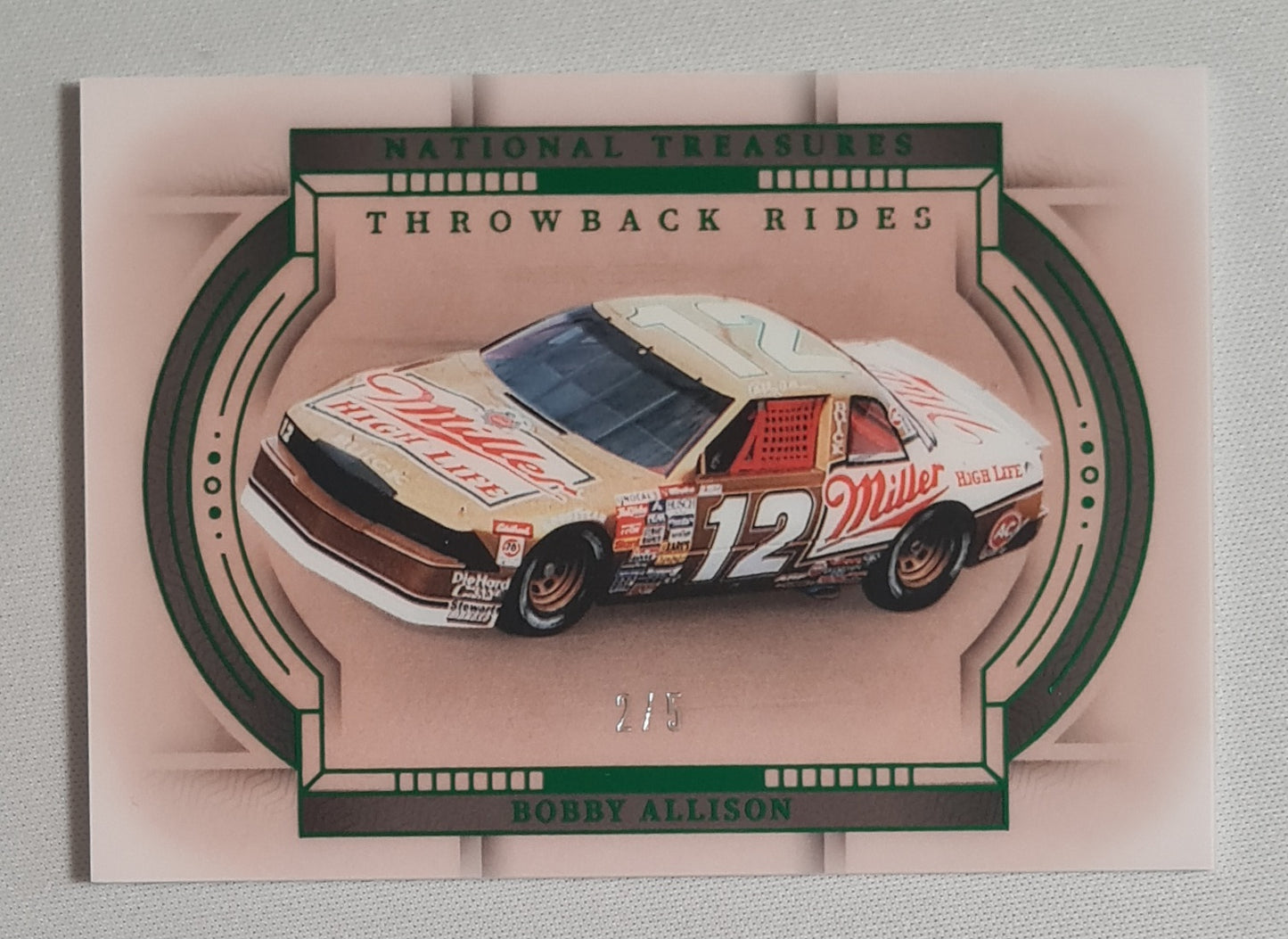 Bobby Allison - 2024 Panini National Treasures Racing NASCAR Throwback Rides #6 /5
