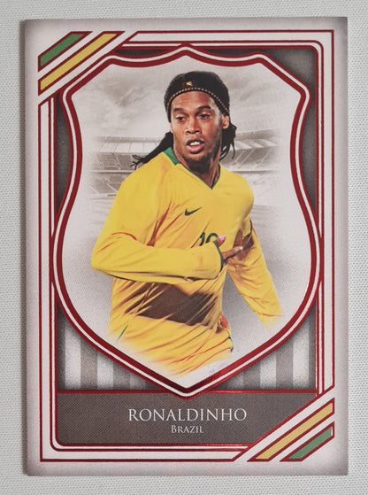 Ronaldinho - 2025 Futera Unique Heritage Soccer Brazil #HG115 /10