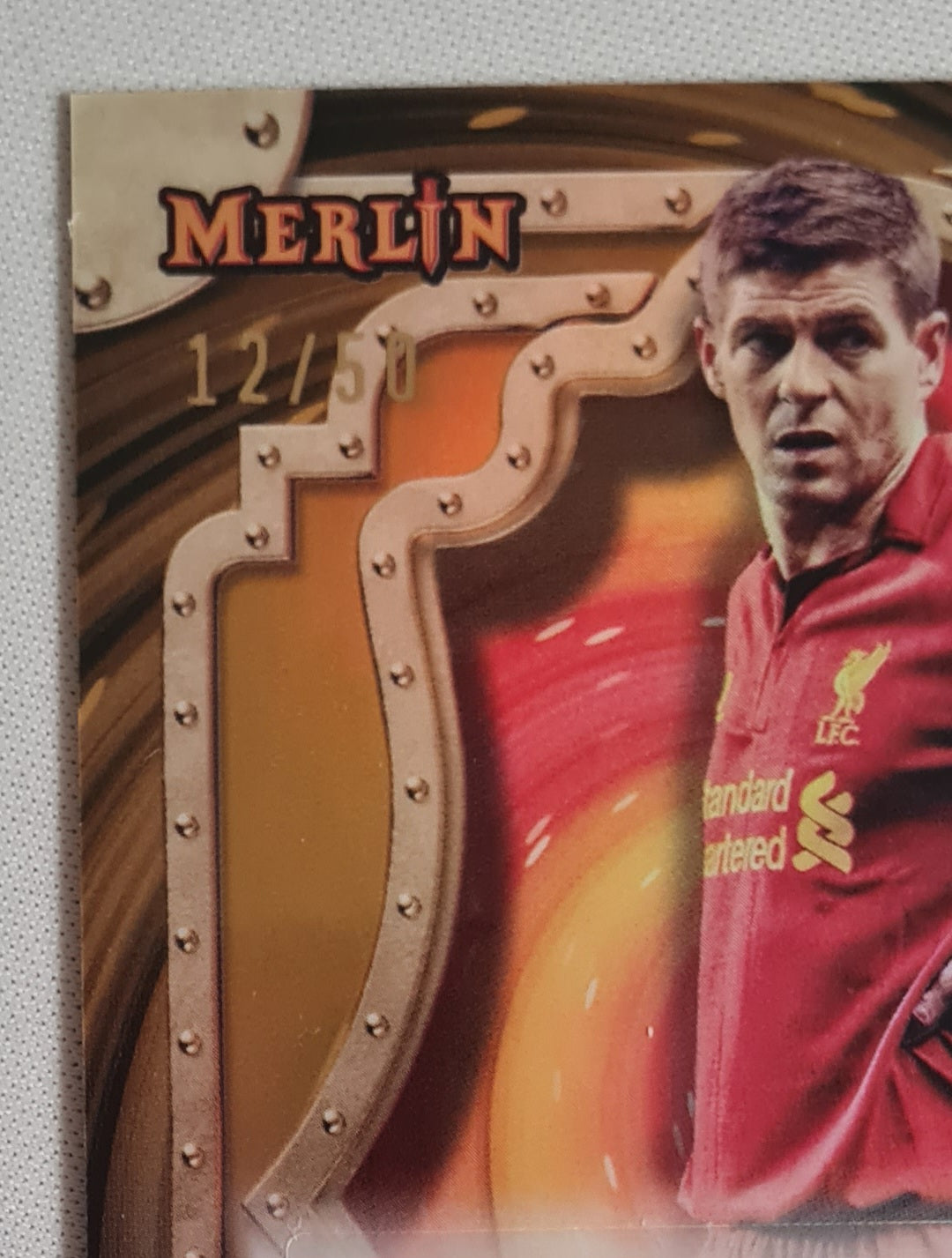 Steven Gerrard - 2024 Topps Merlin Sorcerers Liverpool FC #SA-GE /50 /Autograph