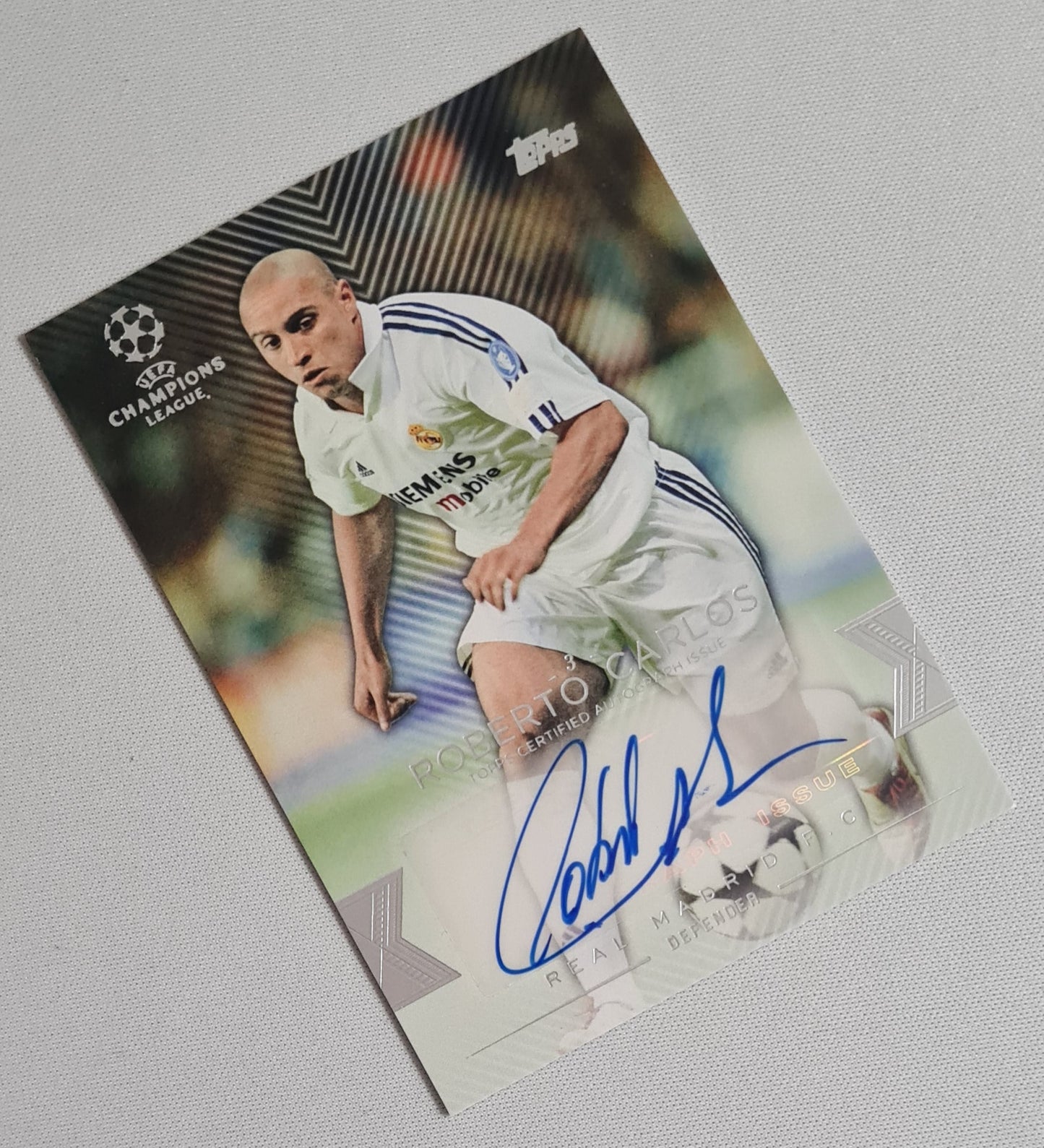 Roberto Carlos - 2016 Topps Real Madrid UEFA Champions League #CLA-RC /Autograph