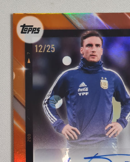 Nicolas Tagliafico - 2025 Topps National Team Argentina #AA-NT /25 /Autograph