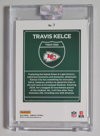 Travis Kelce - 2024 Panini Donruss Football NFL Chief DOWNTOWN #7