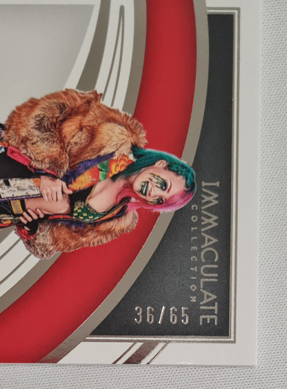 Asuka - 2022 Panini Immaculate Collection WWE Wrestling RAW #8 /65