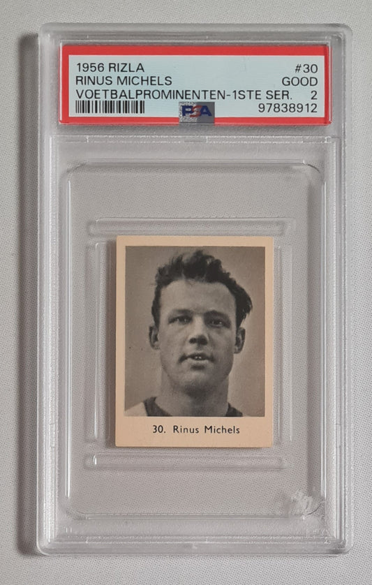 Rinus Michels - 1956 Rizla Voetbal Prominenten-1ste Serie #30 PSA 2