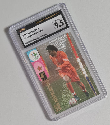 Ruud van Nistelrooij - 2006 Panini World Cup Germany 2006 National Team Netherlands #158 CSG 9.5 MINT PLUS
