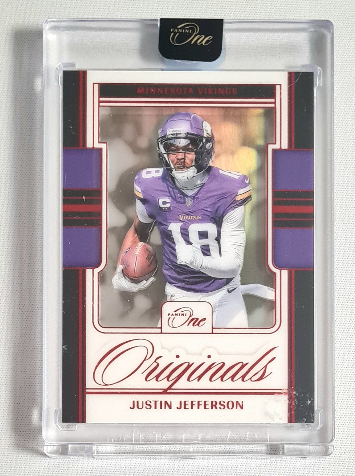 Justin Jefferson - 2024 Panini One Football Originals NFL Minnesota Vikings #00-JJN /49