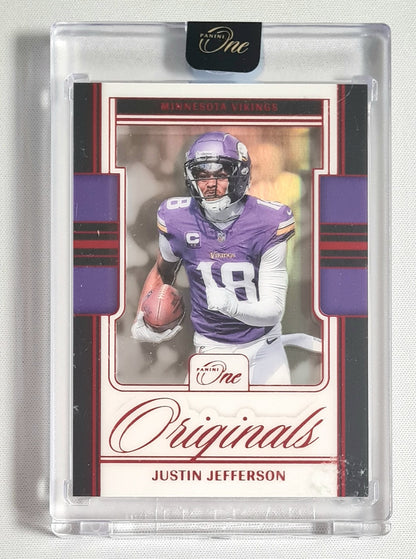 Justin Jefferson - 2024 Panini One Football Originals NFL Minnesota Vikings #00-JJN /49