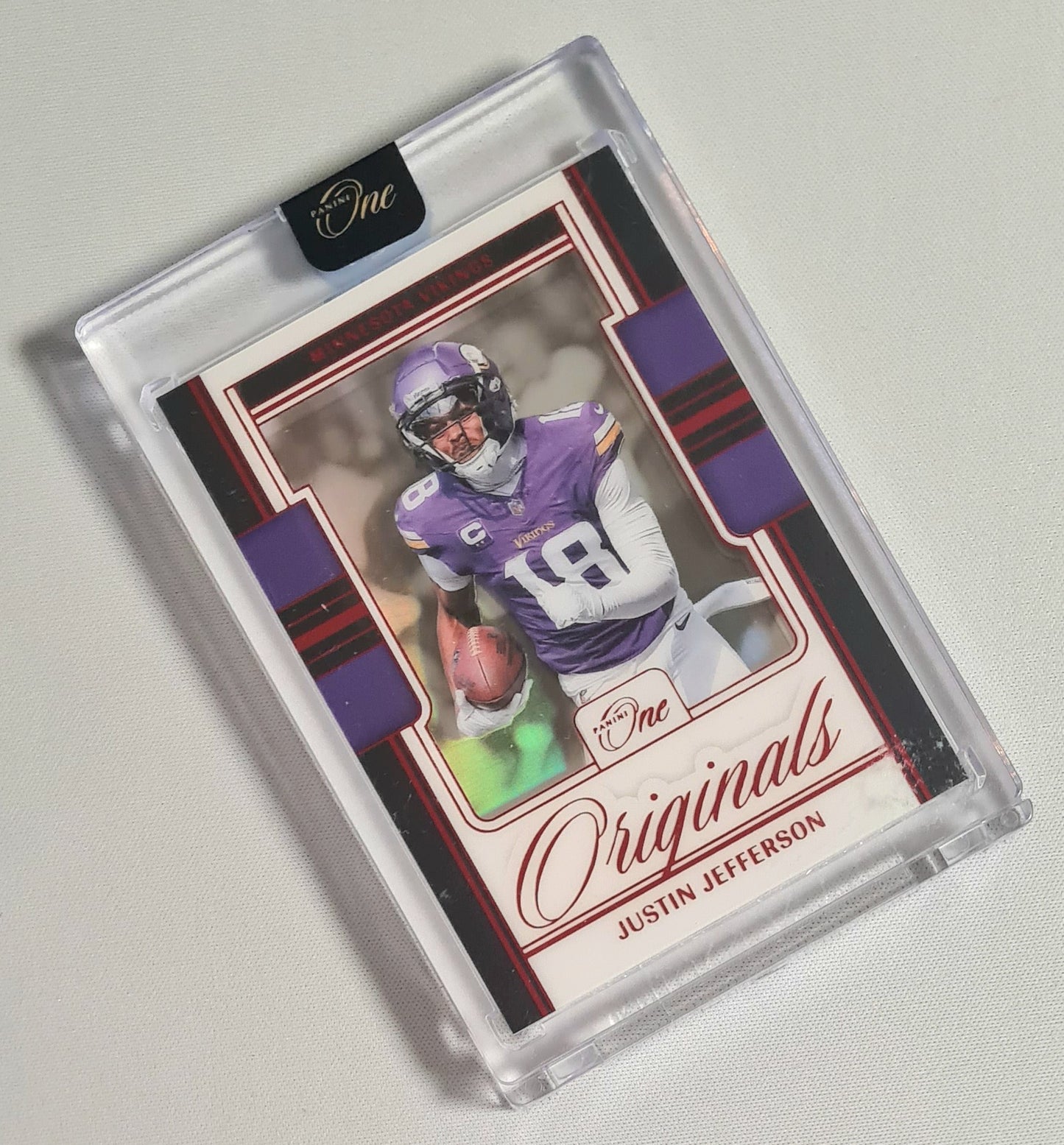 Justin Jefferson - 2024 Panini One Football Originals NFL Minnesota Vikings #00-JJN /49