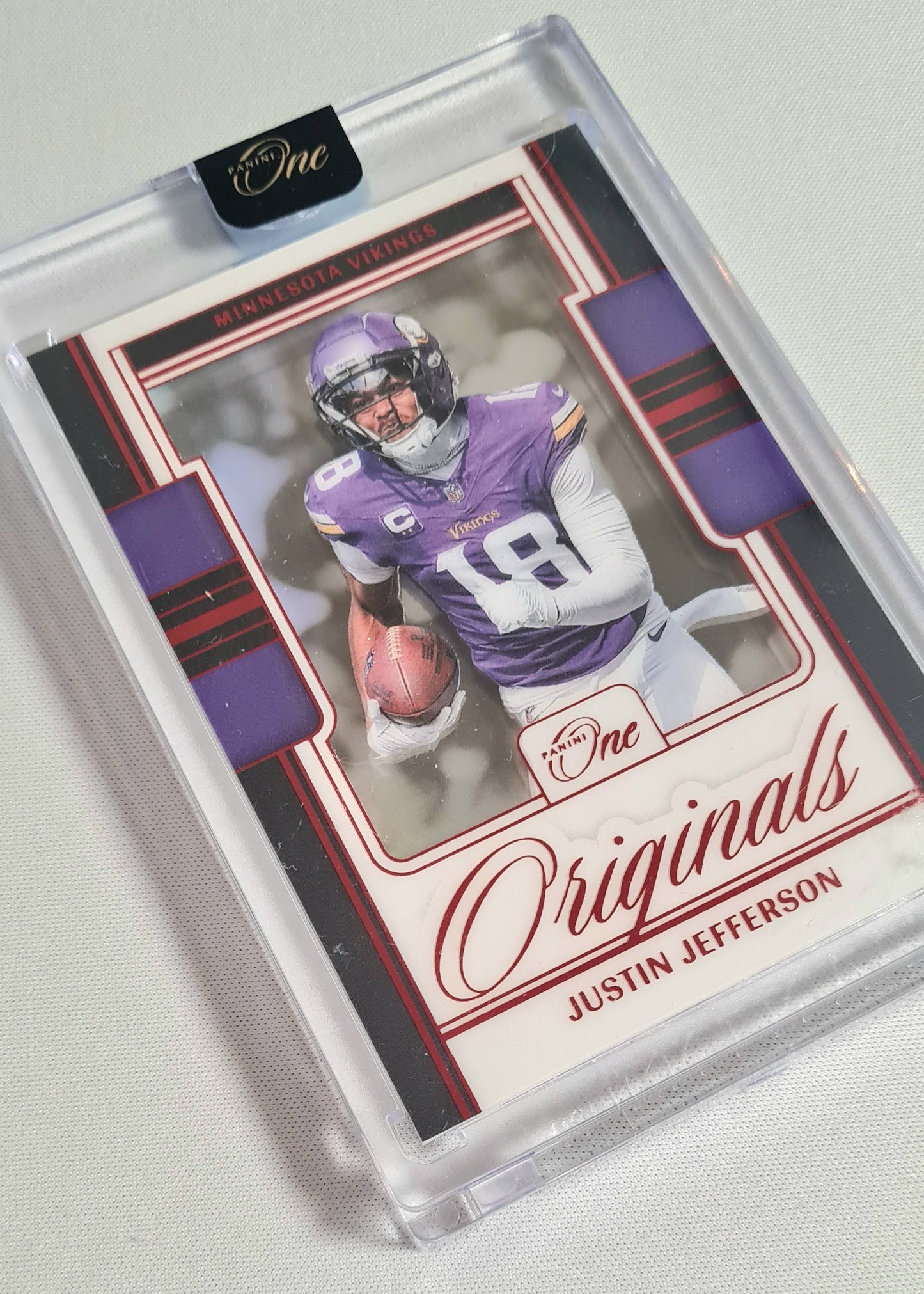 Justin Jefferson - 2024 Panini One Football Originals NFL Minnesota Vikings #00-JJN /49