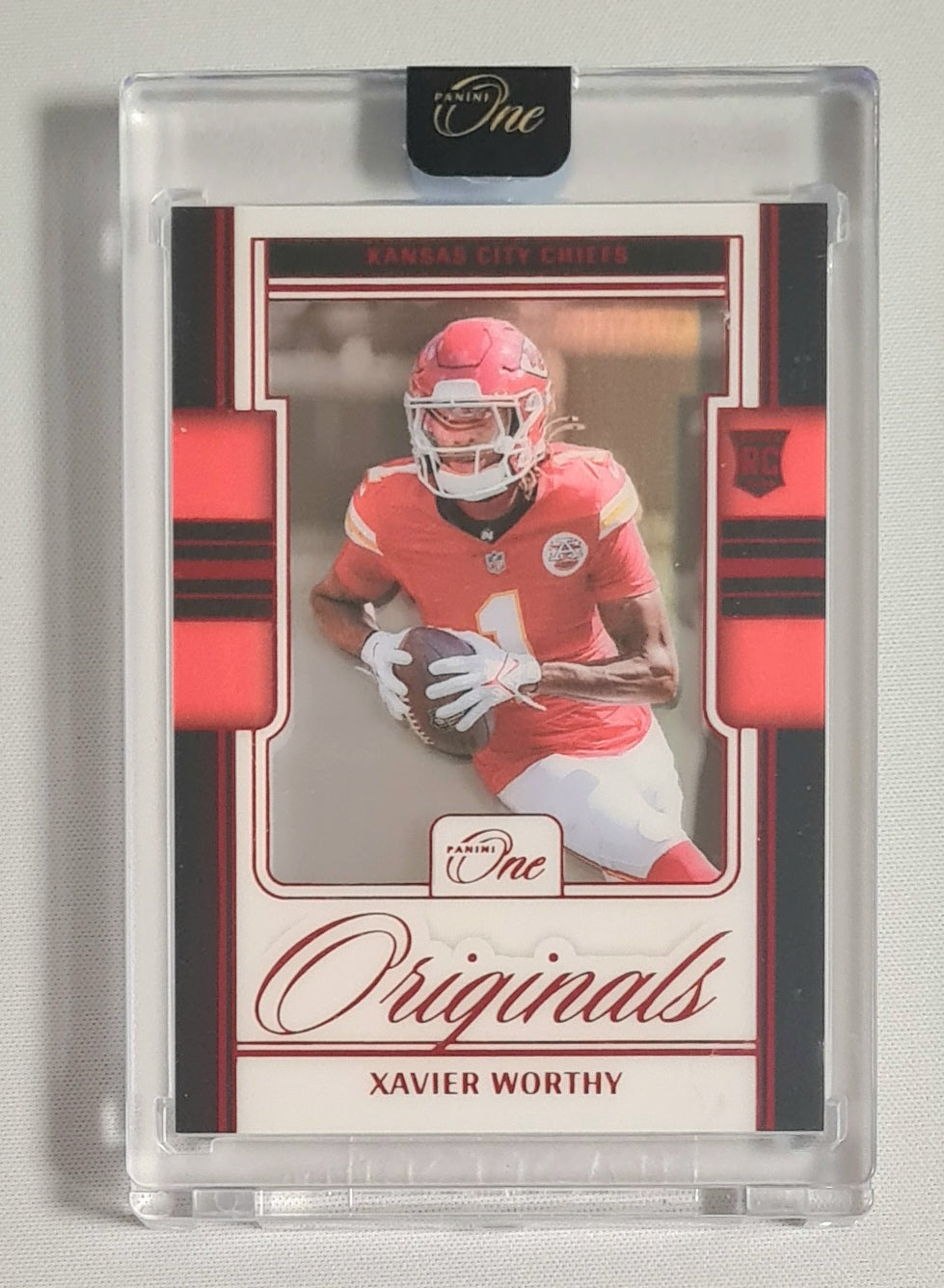 Xavier Worthy - 2024 Panini One Football Originals NFL Kansas City Chiefs #)00-XWY /49