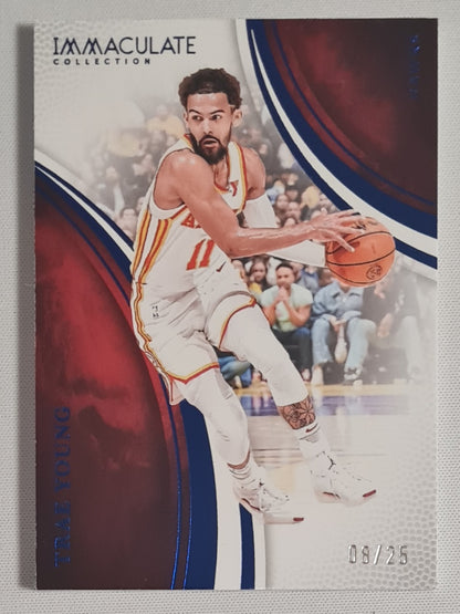 Trae Young - 2024/25 Panini Immaculate Collection Basketball NBA Atlanta Hawks #89 /25