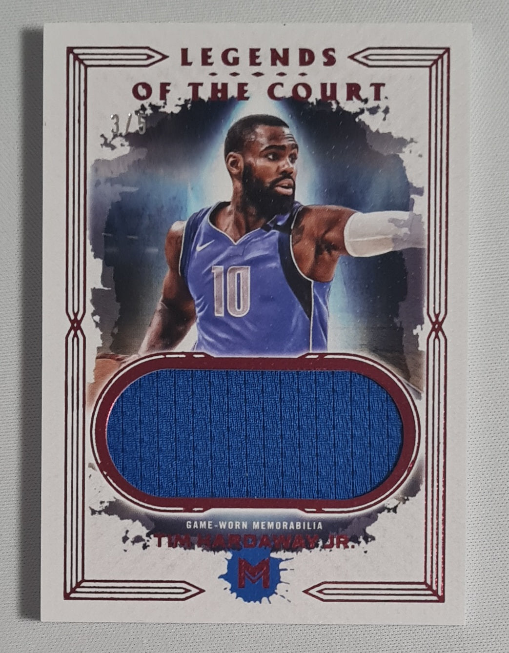 Tim Hardaway Jr. - 2024 Topps Motif NBA Basketball Legends of the Court #SG/LCR-27 /Game Worn Memorabilia /5