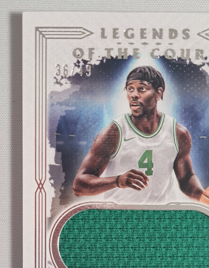 Jrue Holiday - 2024 Topps Motif NBA Basketball Legends of the Court #SG/LCR-22 /Game Worn Memorabilia /49
