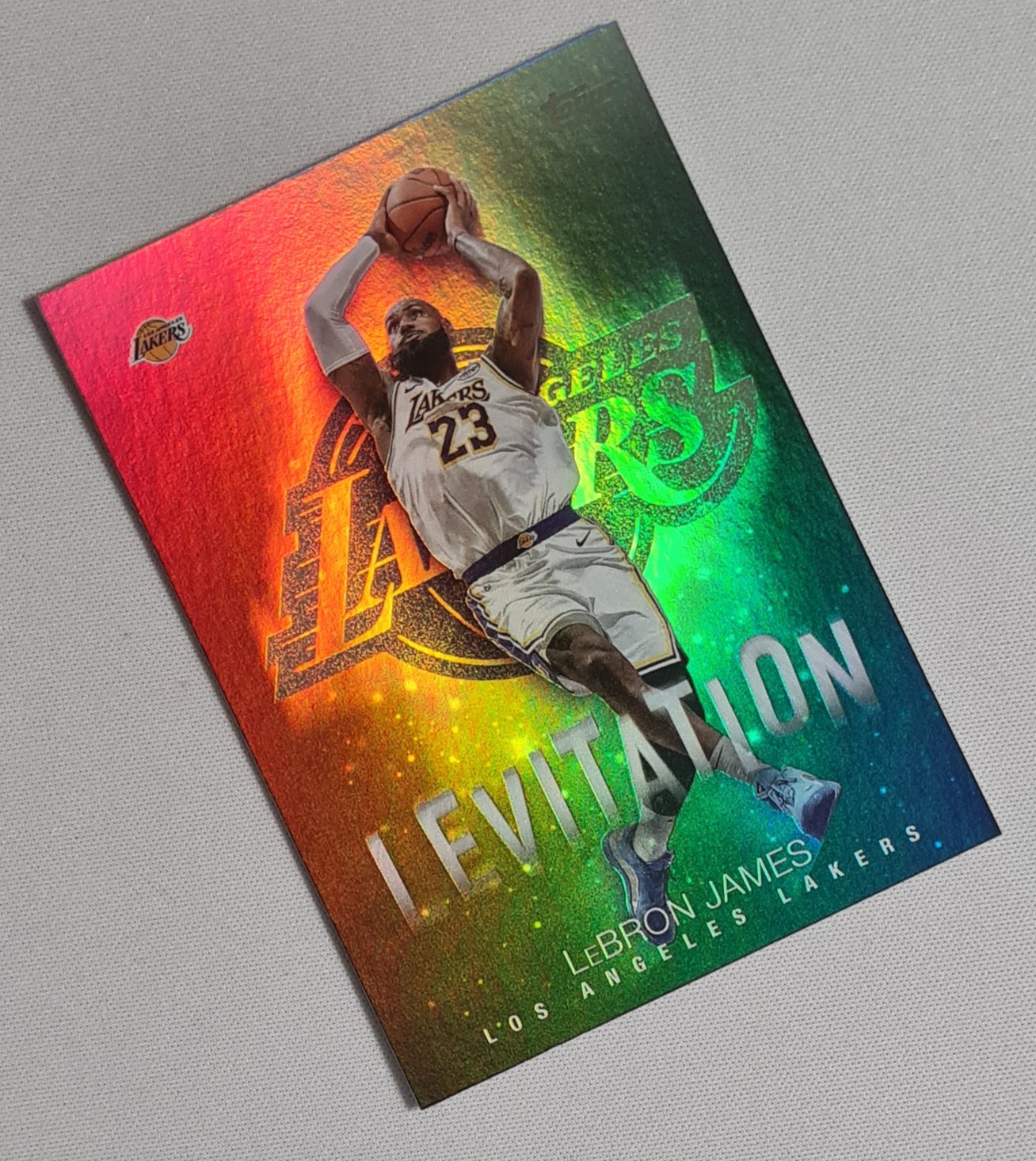 Lebron James - 2025 Topps Levitation NBA BAsketball LA Lakers #L-1 Refractor