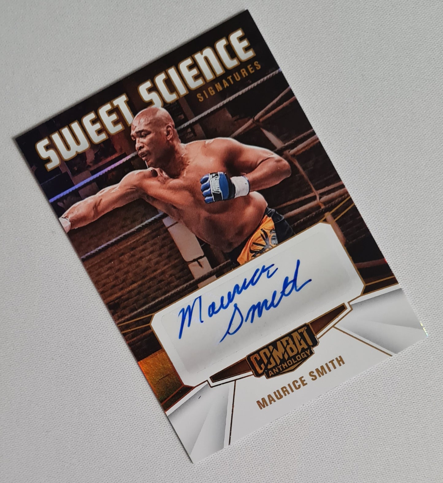 Maurice Smith - 2025 Panini Combat Anthology SWEET SCIENCE #SW-MSM /Autograph