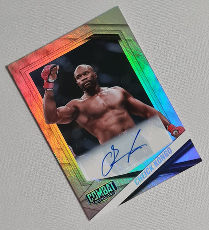 Cheick Kongo - 2025 Panini Combat Anthology #23 Refractor /Auto