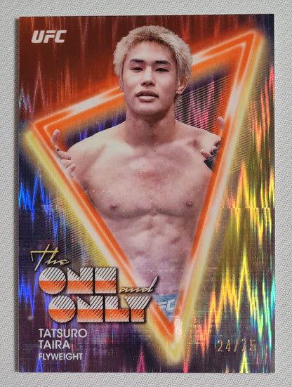 Tatsuro Taira - 2025 Topps UFC Fighter Flyweight The One and Only #00-18 /75