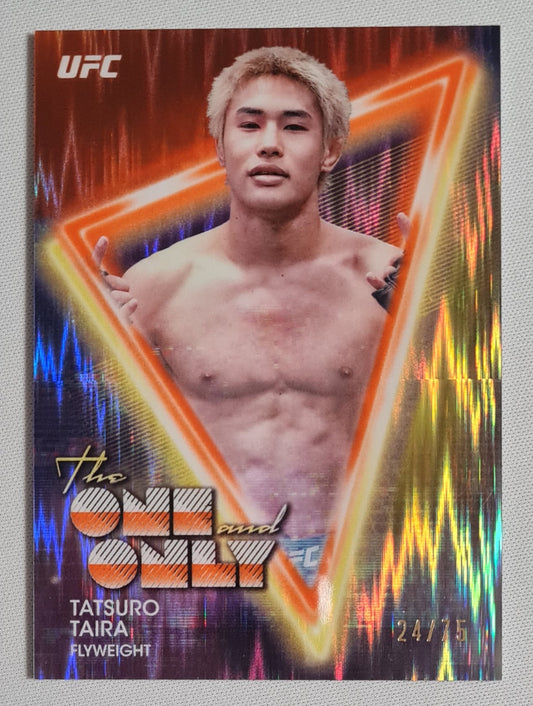 Tatsuro Taira - 2025 Topps UFC Fighter Flyweight The One and Only #00-18 /75