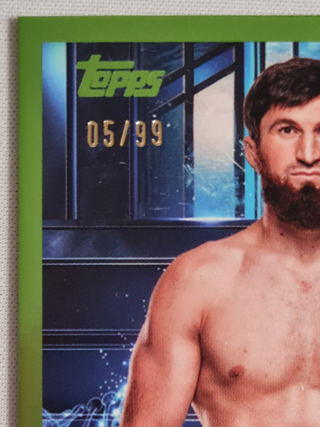 Magomed Ankalaev - 2025 Topps UFC Fighter Light Heavyweight DNA KO Fighter #FD-1 /99
