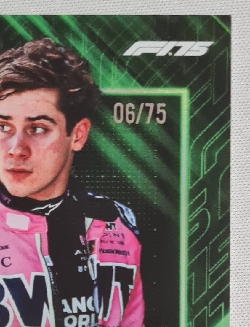 Franco Colapinto - 2025 Topps Formula One Racing BWT Alpine Formula One Team - Lights Out /75