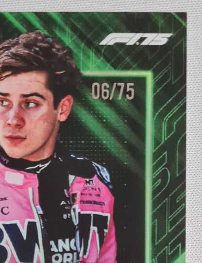 Franco Colapinto - 2025 Topps Formula One Racing BWT Alpine Formula One Team - Lights Out /75