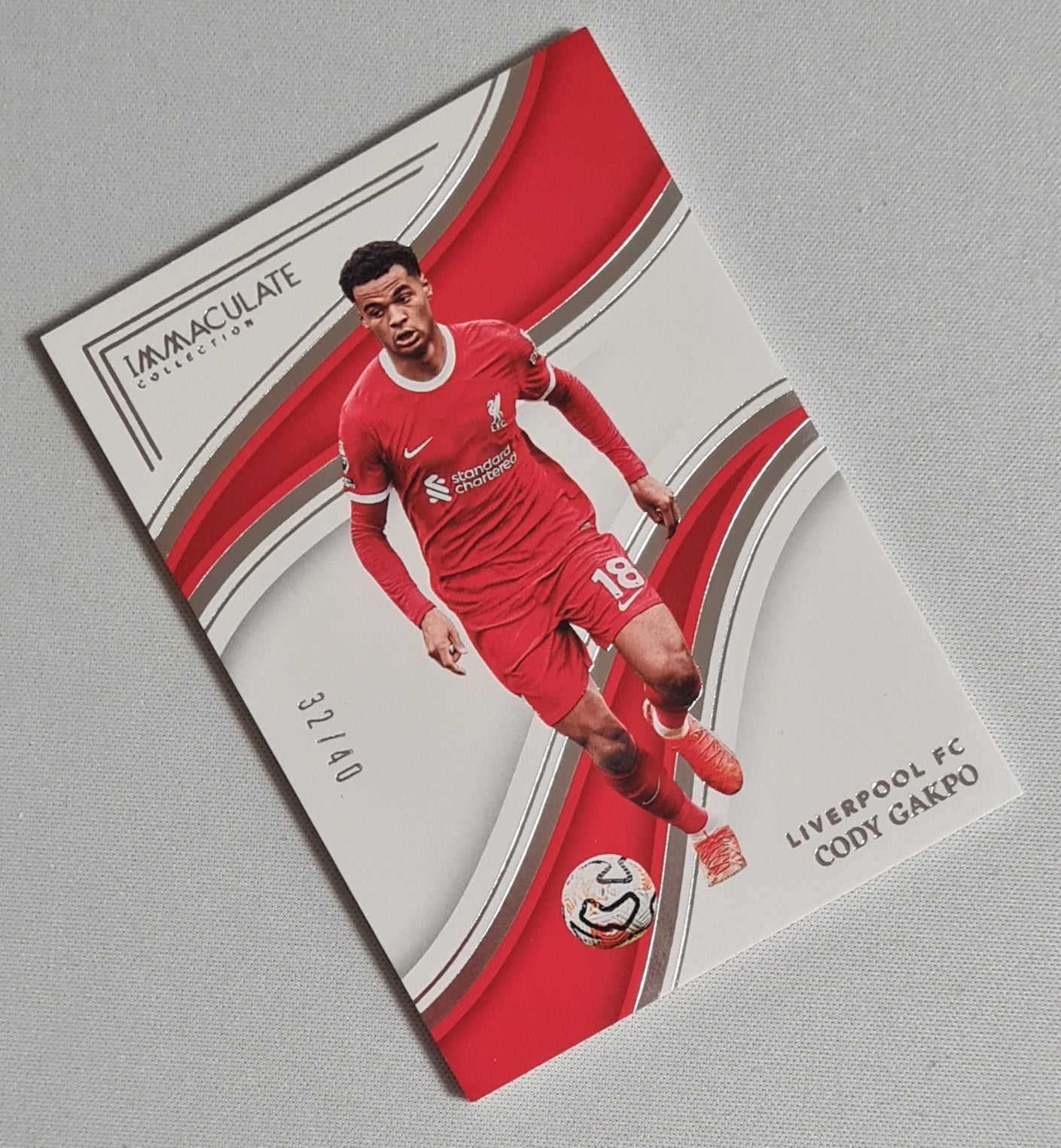 Cody Gakpo - 2023/24 Panini Immaculate Collections Soccer FC Liverpool #178 /40