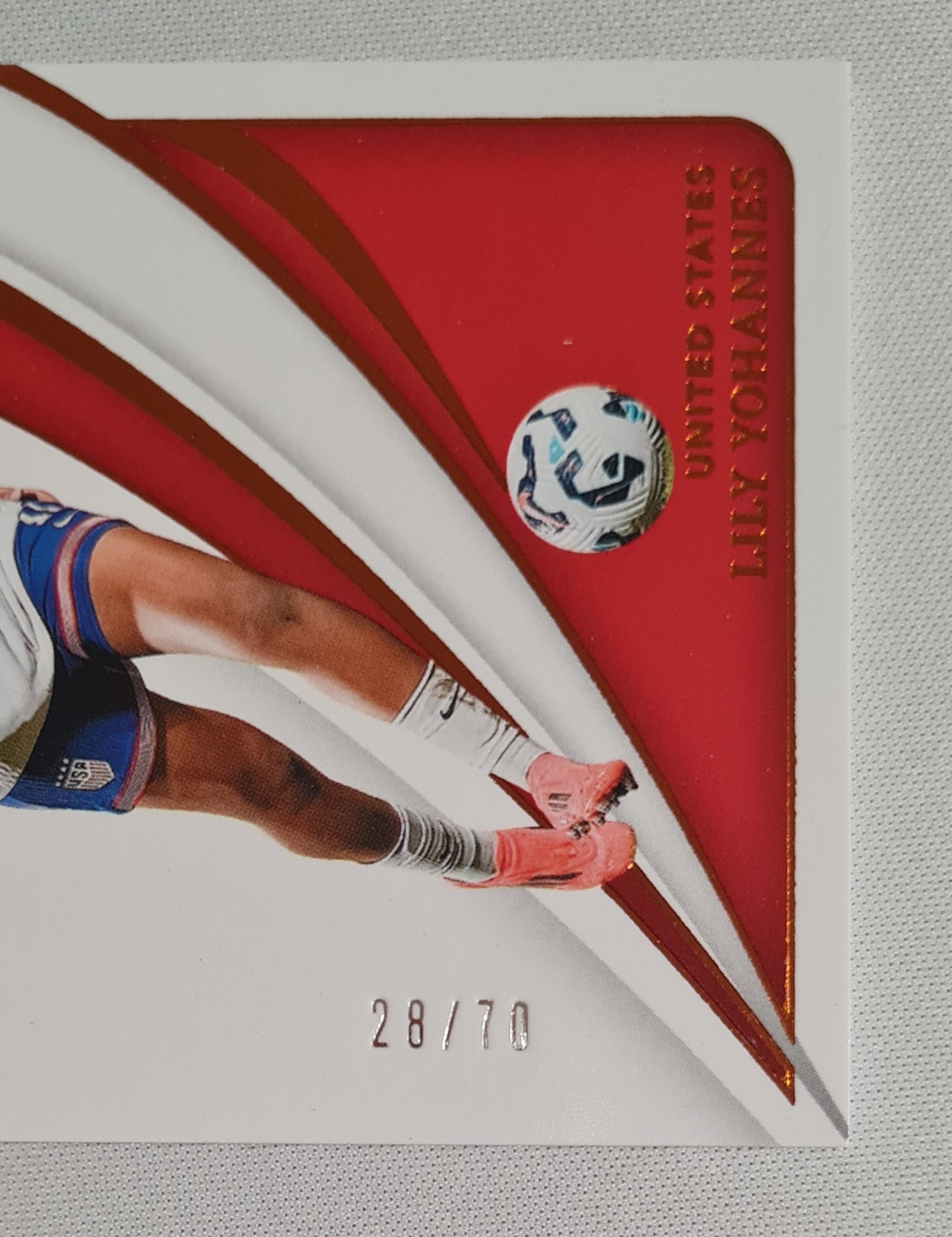 Lily Yohannes - 2024/25 Panini Immaculate Collections Soccer Team USA #136 /70