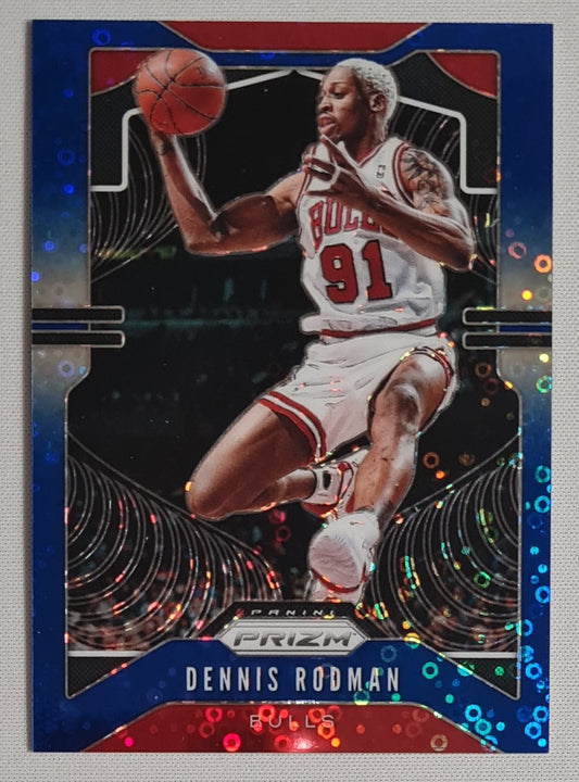 Dennis Rodman - 2019/20 Panini Prizm Basketball NBA Chicago Bulls #3 Blue Disco /175