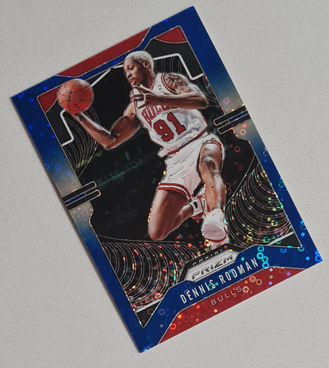Dennis Rodman - 2019/20 Panini Prizm Basketball NBA Chicago Bulls #3 Blue Disco /175