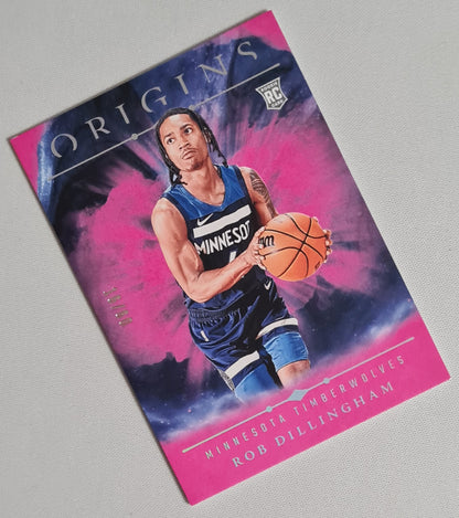 Rob Dillinngham - 2024/25 Panini Origins Basketball NBA Timberwolves (RC)#76 Pink /60