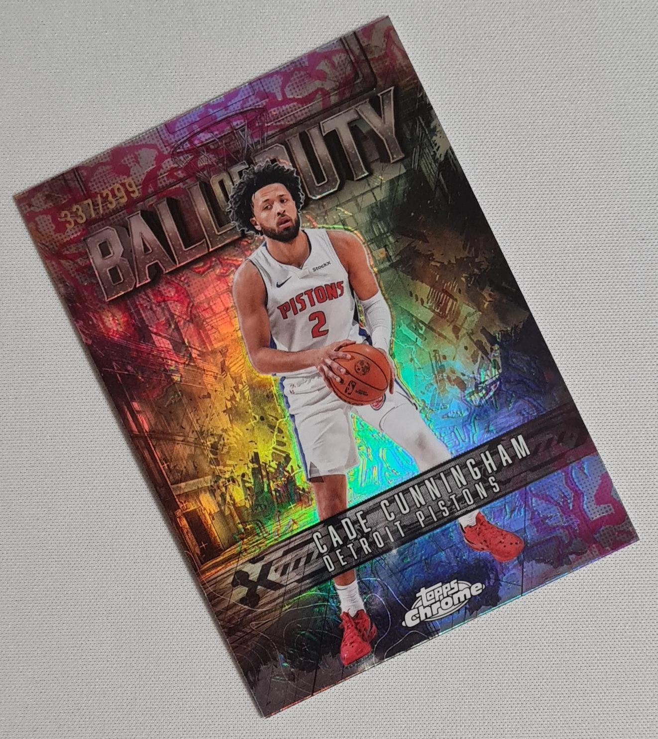 Cade Cunningham - 2025 Topps Basketball NBA Detroit Pistons BALL OF DUTY #BD-11
