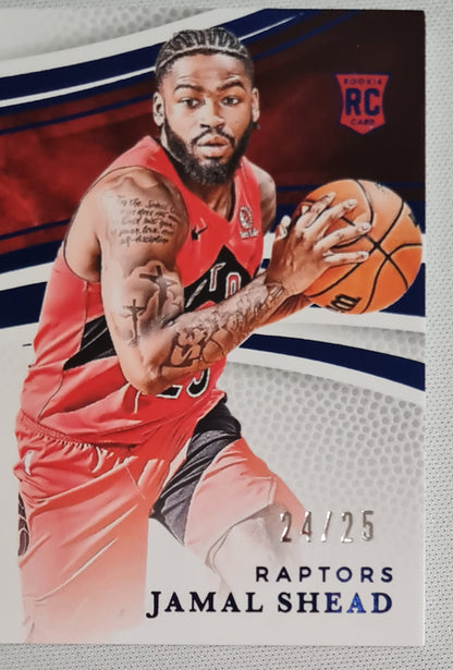 Jamal Shead - 2024/25 Panini Immaculate Collection Basketball NBA Toronto Raptors #PPA-JSH /25 /Auto