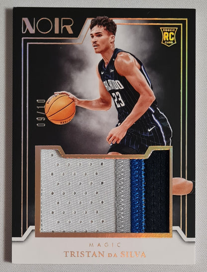 Tristan Da Silva - 2024/25 Panini Noir Basketball NBA Orlando Magic (RC) #RJM-TDS /Patch /10