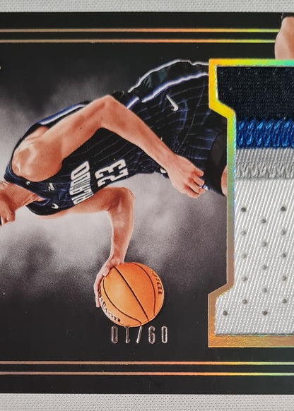 Tristan Da Silva - 2024/25 Panini Noir Basketball NBA Orlando Magic (RC) #RJM-TDS /Patch /10