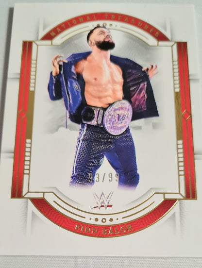 Finn Balor - 2024 Panini National Treasures WWE Wrestling RAW #16 /99