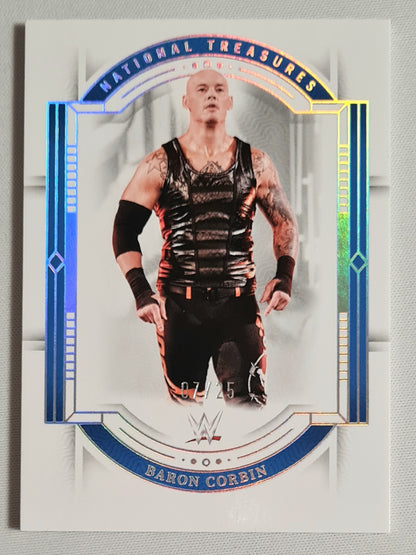 Baron Corbin - 2024 Panini National Treasure WWE Wrestling Smack Down #63 /25