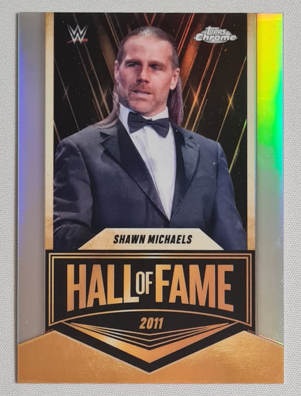 Shawn Michaels - 2025 Topps Chrome WWE Wrestling Hall of Fame 2011 #EMB-SM