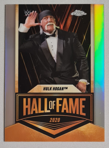Hulk Hogan - 2025 Topps Chrome WWE Wrestling Hall of Fame 2020 #EMB-HH