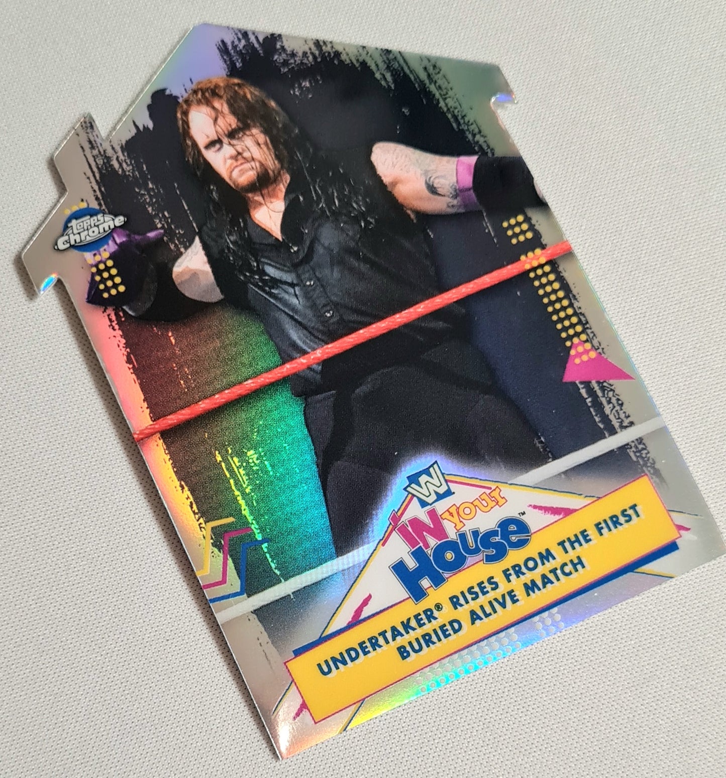 Undertaker - 2021 Topps Chrome WWE Wrestling - IN YOUR HOUSE - #IYH-10 Die Cut