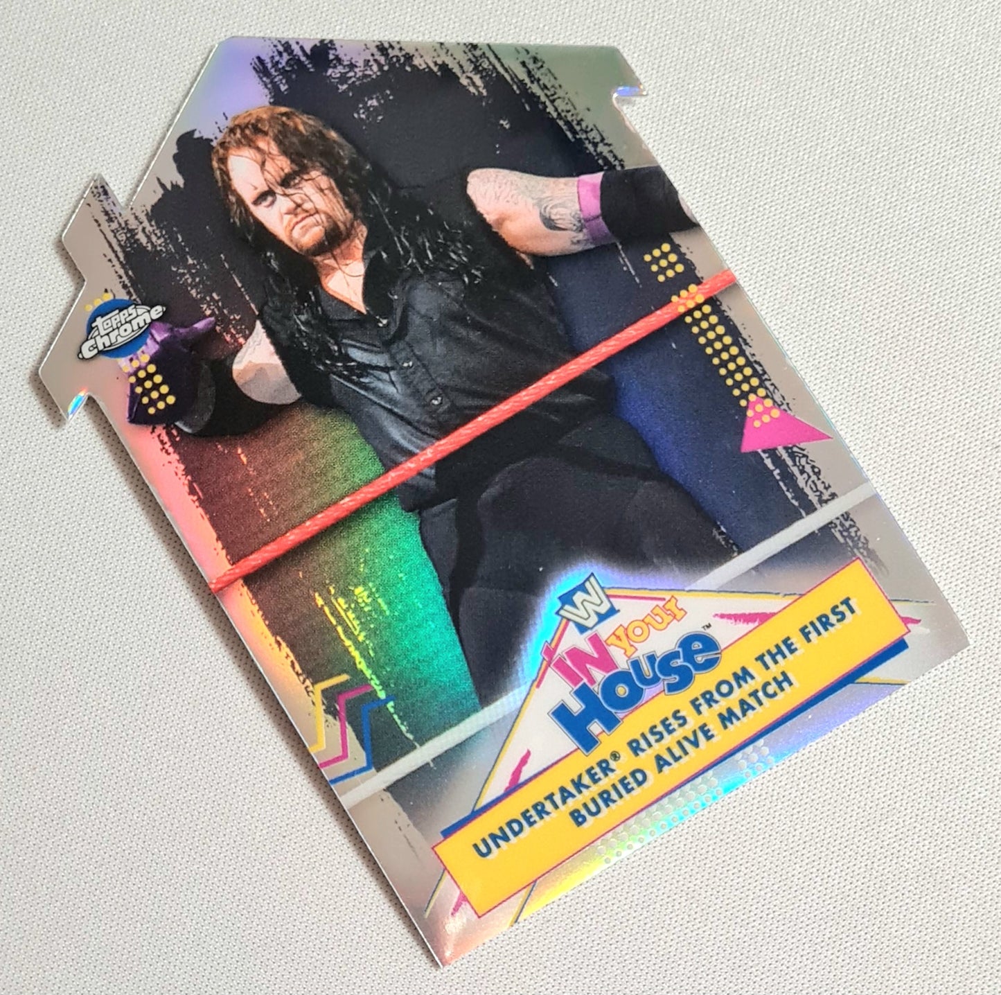 Undertaker - 2021 Topps Chrome WWE Wrestling - IN YOUR HOUSE - #IYH-10 Die Cut