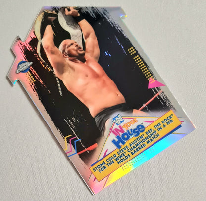 Stone Cold Steve Austin - 2021 Topps Chrome WWE Wrestling - IN YOUR HOUSE - #IYH-22 Die Cut