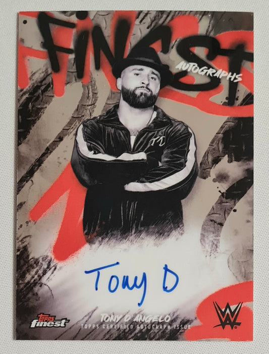 Tony D'Angelo - 2025 Topps Finest WWE Wrestling NXT #FA-DAG / Auto