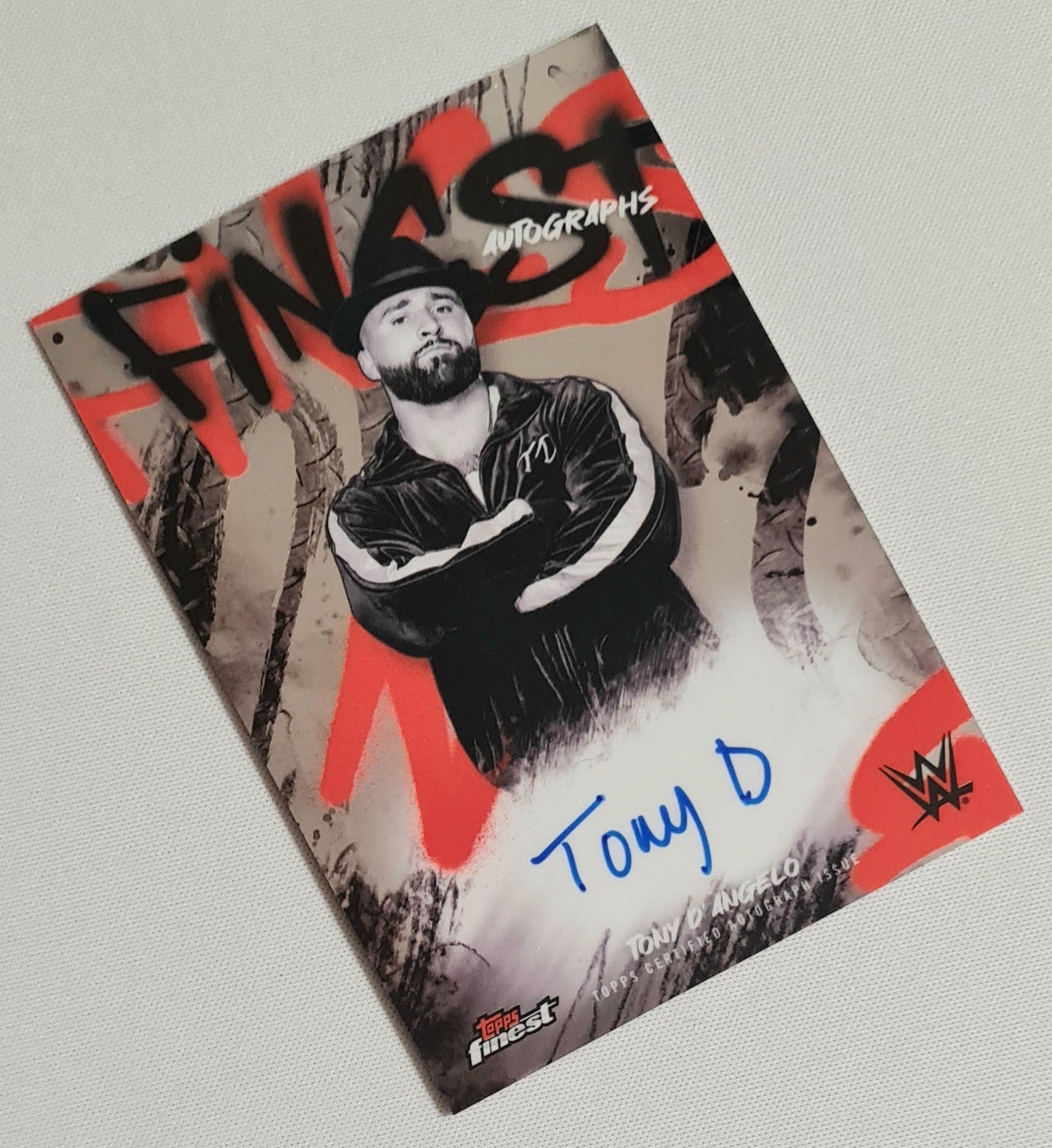 Tony D'Angelo - 2025 Topps Finest WWE Wrestling NXT #FA-DAG / Auto
