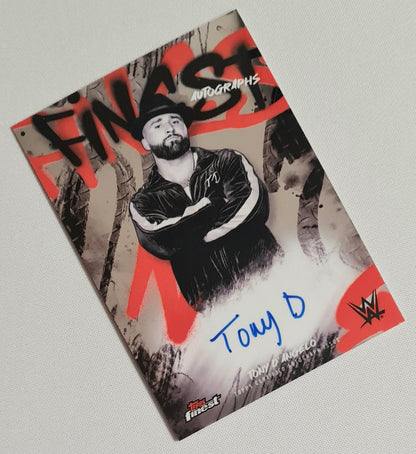 Tony D'Angelo - 2025 Topps Finest WWE Wrestling NXT #FA-DAG / Auto