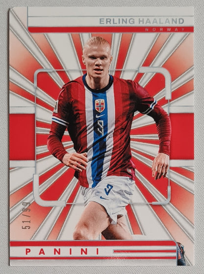 Erling Haaland - 2025 Panini America National Team Norway #32 /99 (Read)