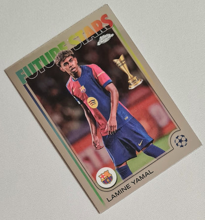 Lamine Yamal - 2025 Topps Chrome Future Stars FC Barcelona (CL) #27