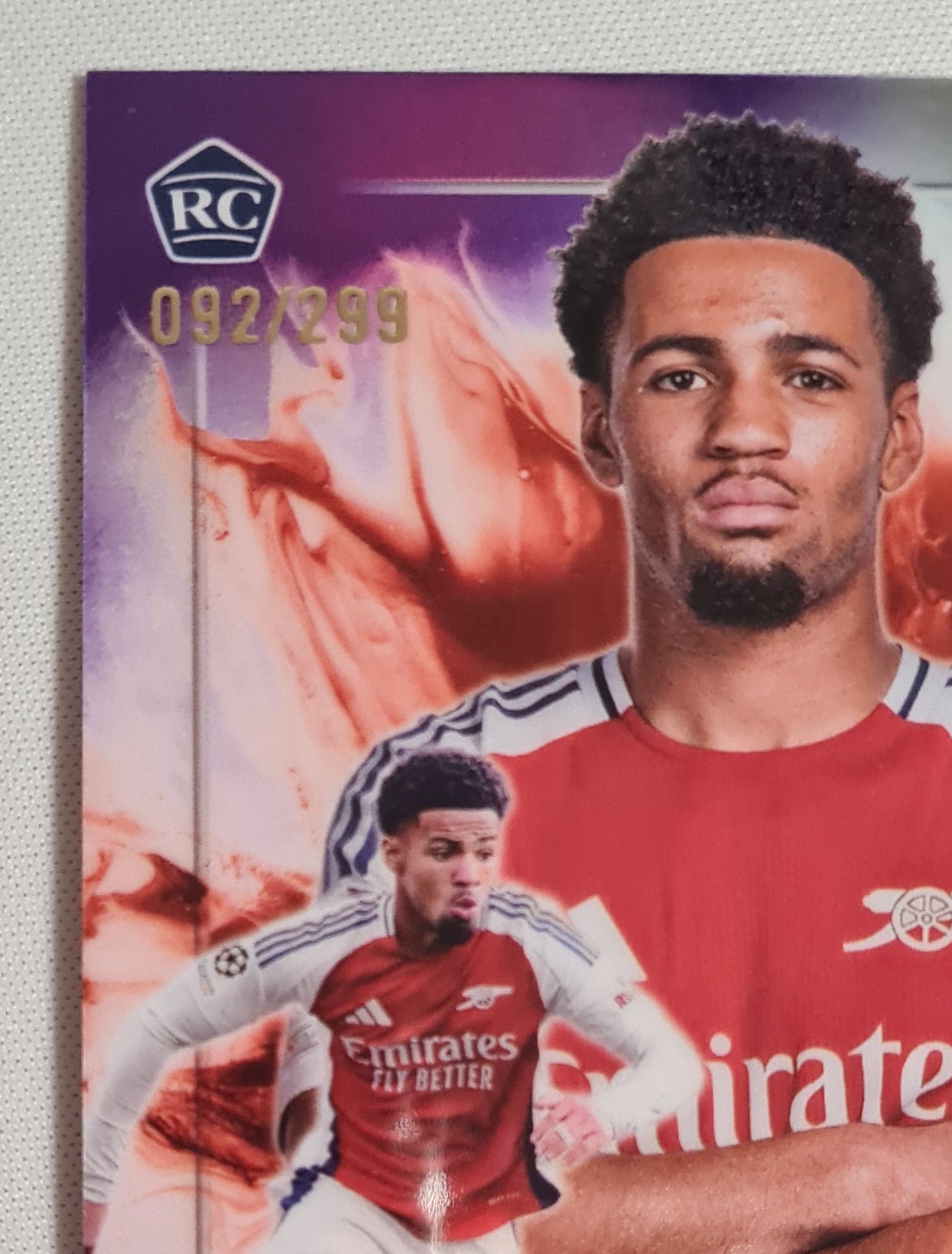 Ethan Nwaneri - 2025 Topps SKILLSET Arsenal FC (RC) #SK-11 /299 Purple Refractor