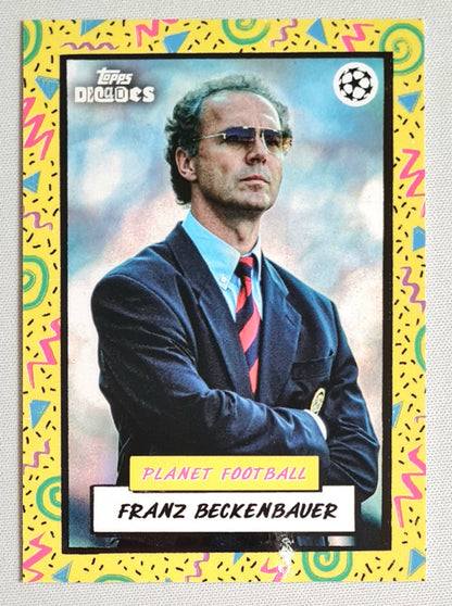 Franz Beckenbauer - 2024 Topps Decades Planet Football (CL)