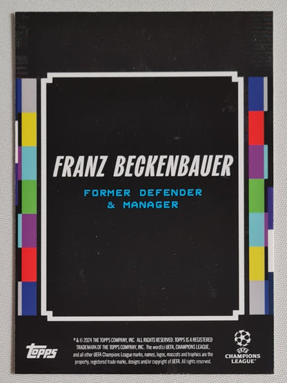 Franz Beckenbauer - 2024 Topps Decades Planet Football (CL)