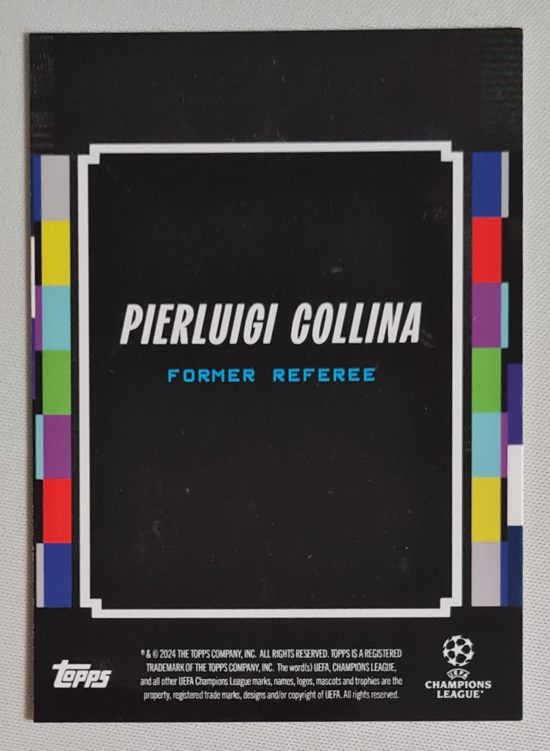 Pierluigi Collina - 2024 Topps Decades Planet Football (CL)